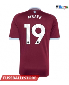 Günstige Aston Villa Ibrahim Mbaye #19 Heimtrikot 2026-27 Kurzarm